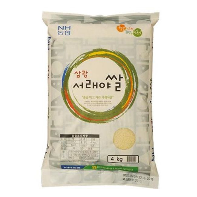Nong Hyup Soe Rae Ya Premium Koreaanse Rijst 4kg