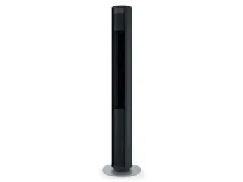 Stadler Form PETER, Husholdning tårnventilator, Sort, Rustfrit stål, Gulv, 52 dB, 13,5 cm, Dreje