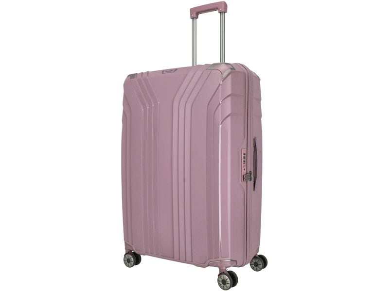 travelite Koffer Elvaa Trolley L 102 l, Rosa Reisekoffer