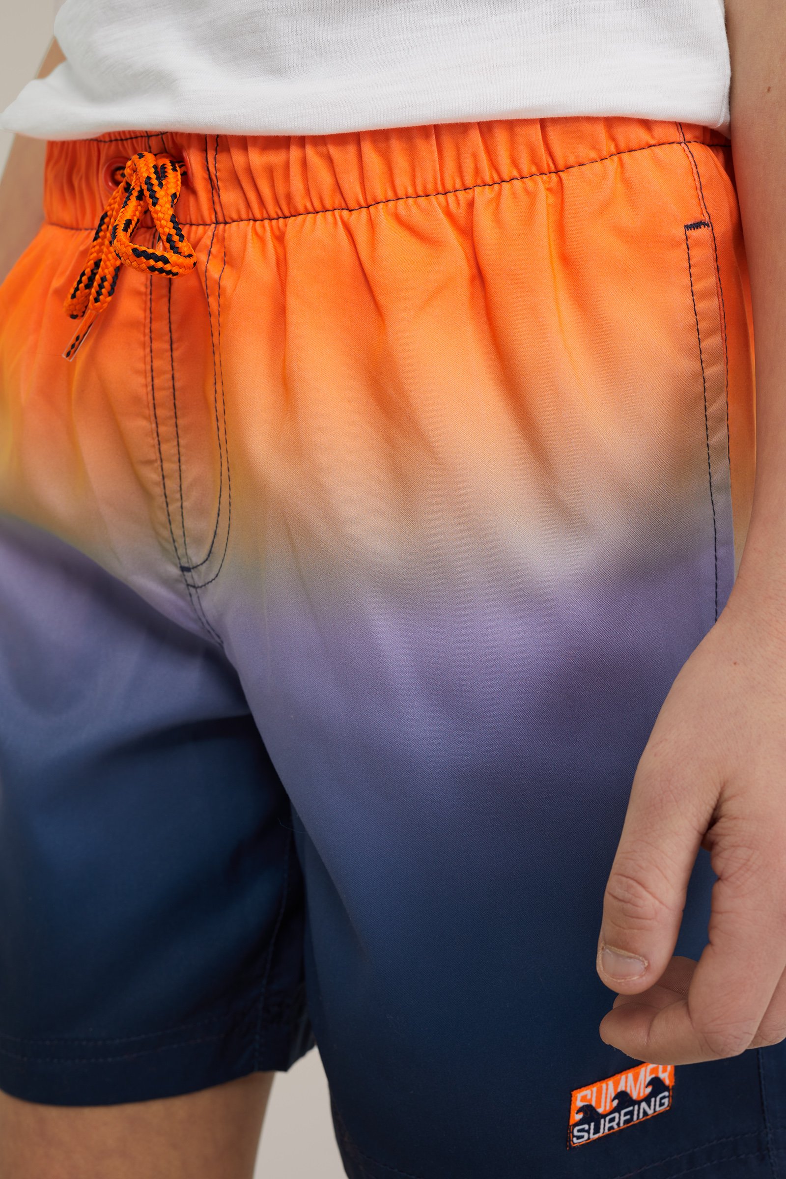 Jongens zwemshort WE Fashion Feloranje