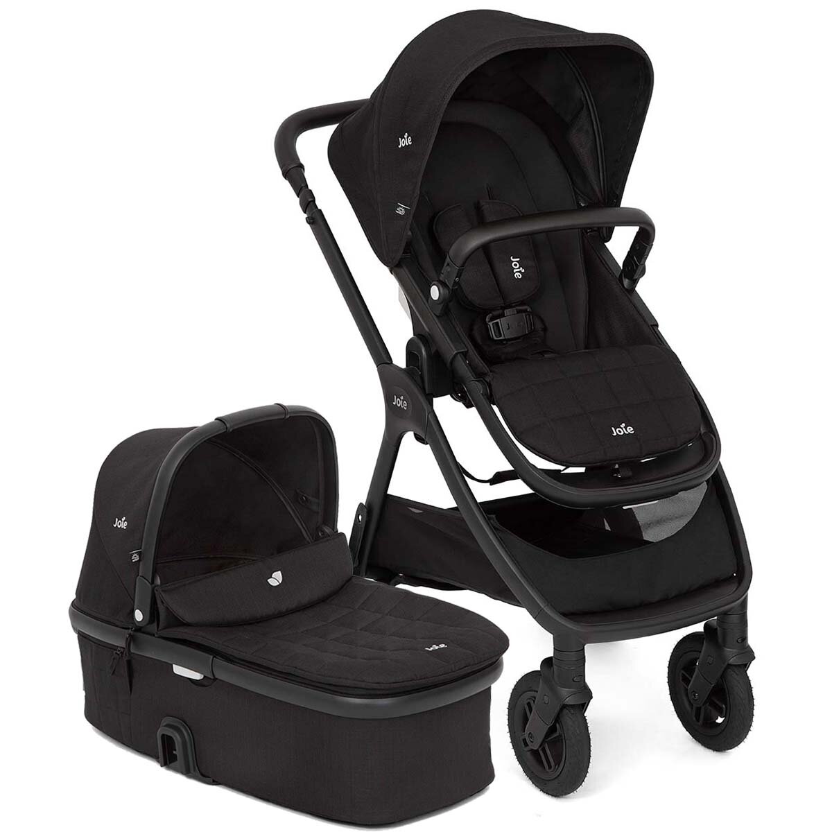 Joie Joie Kombikinderwagen Honour inkl. Babyschale i-Snug 2 i-Size Shell Gray und Joie Select Befestigungsstation i-Base Encore