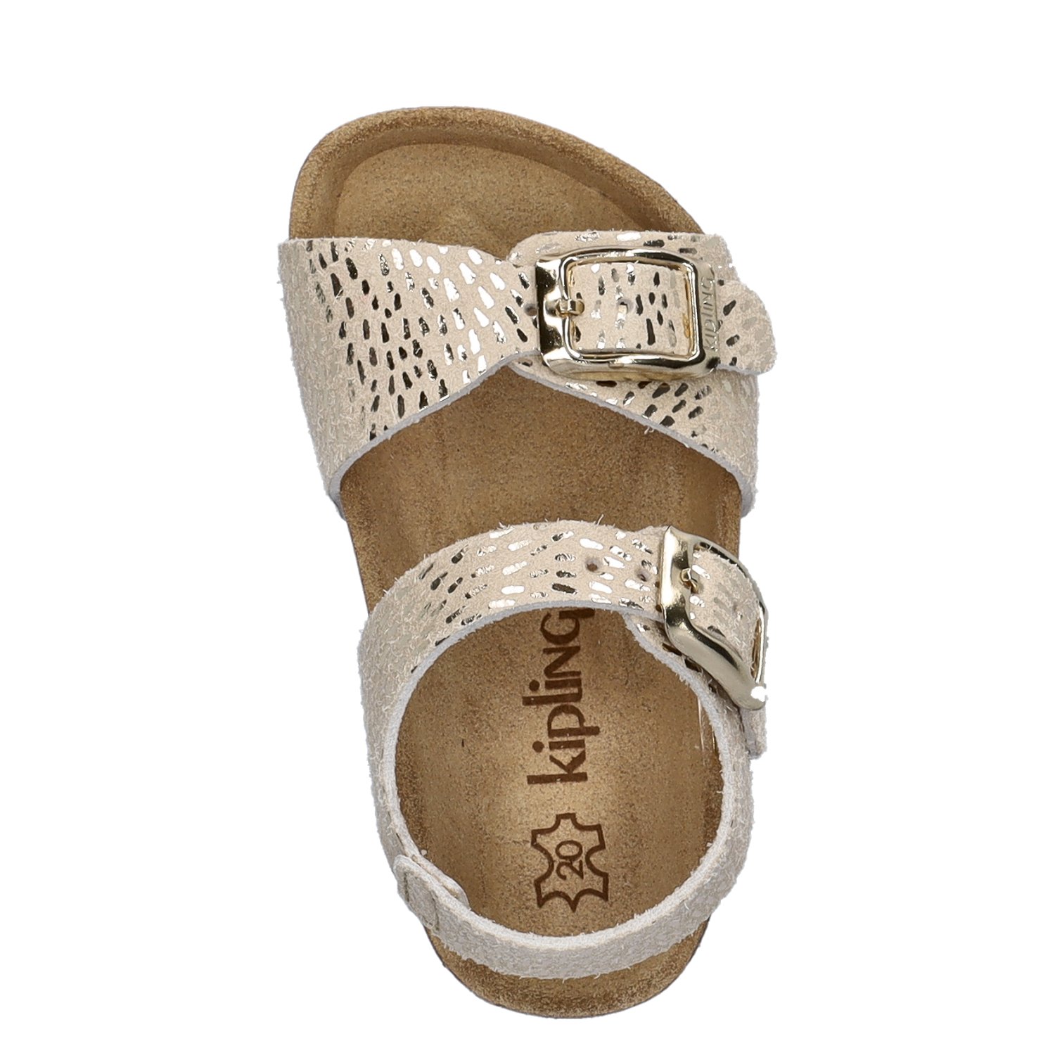 Pepita meisjes sandaal Kipling Goud