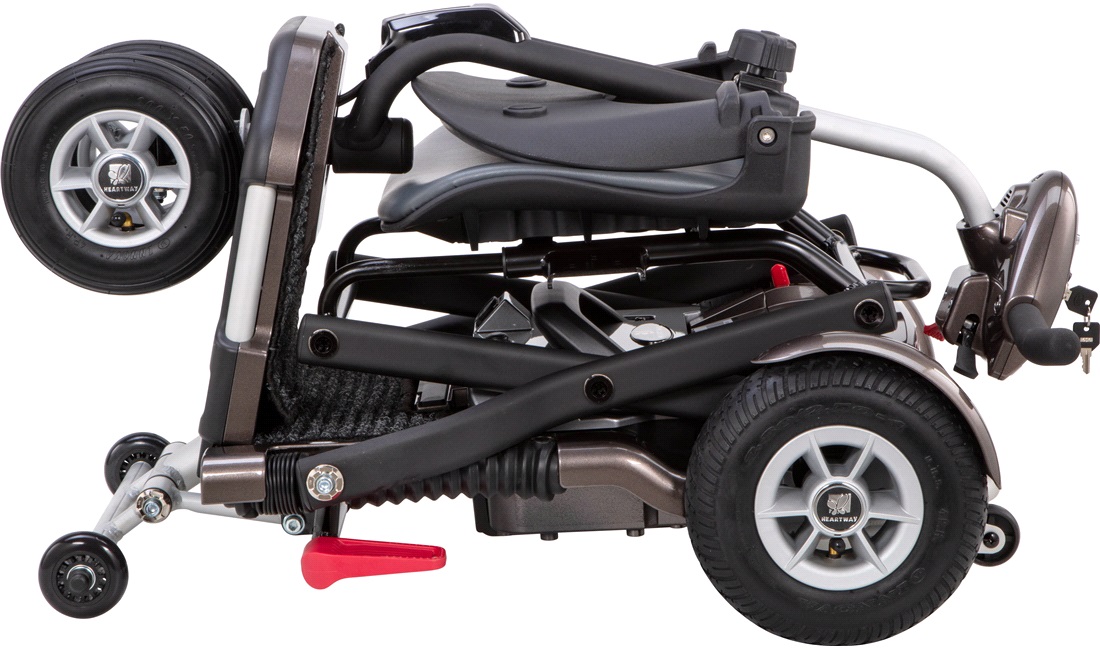 El-scooter S19+ sammenklappelig, YUASA