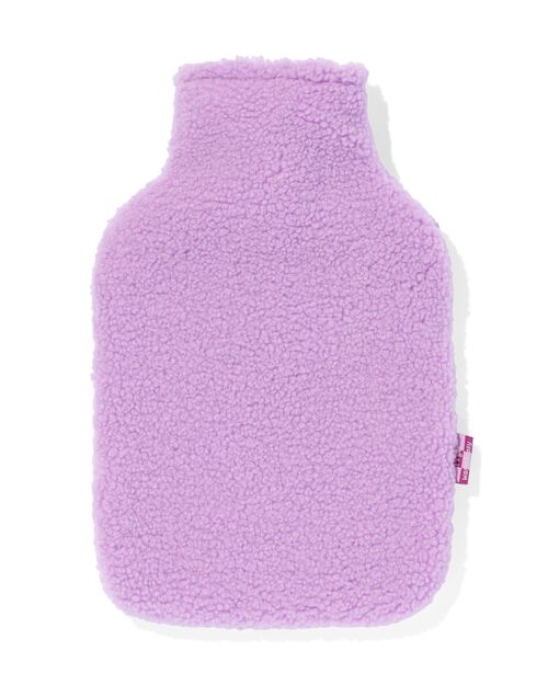 bouillotte teddy lilas