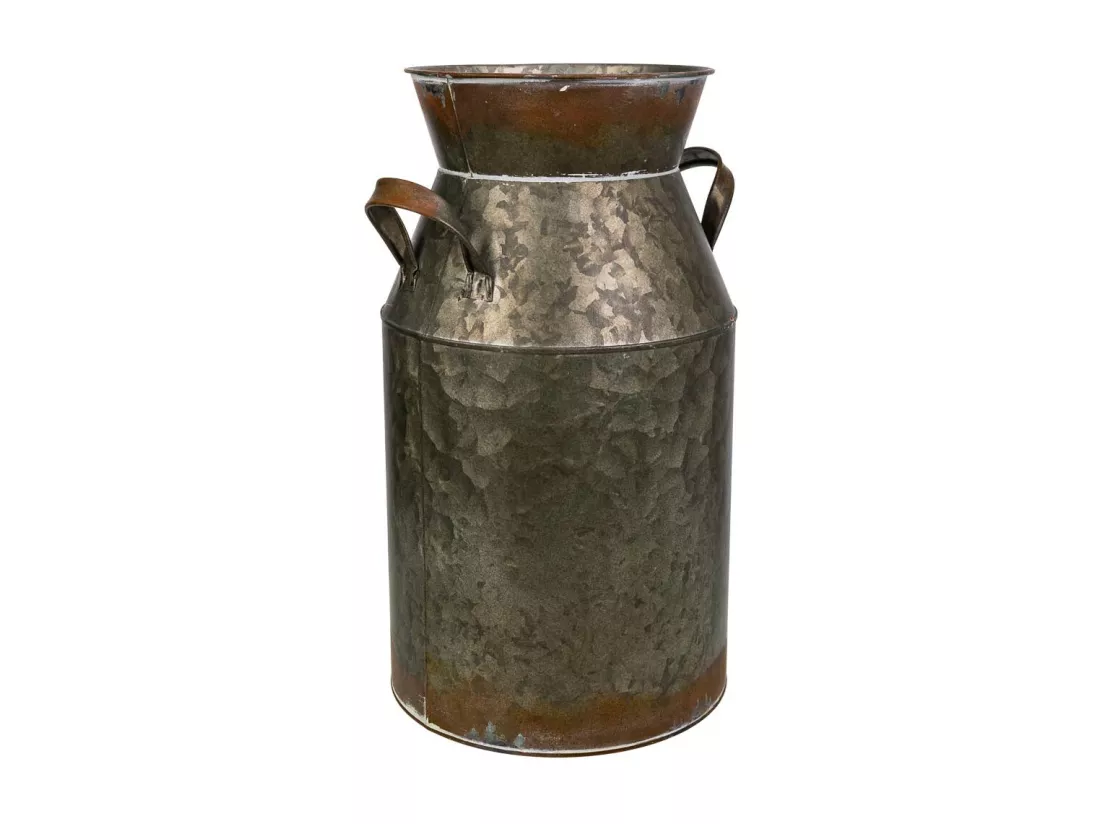 Cruche à lait en métal doré 25xd22x39.5h t:18.5