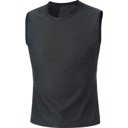 M BASE LAYER Herren-Funktionssinglet  schwarz  M