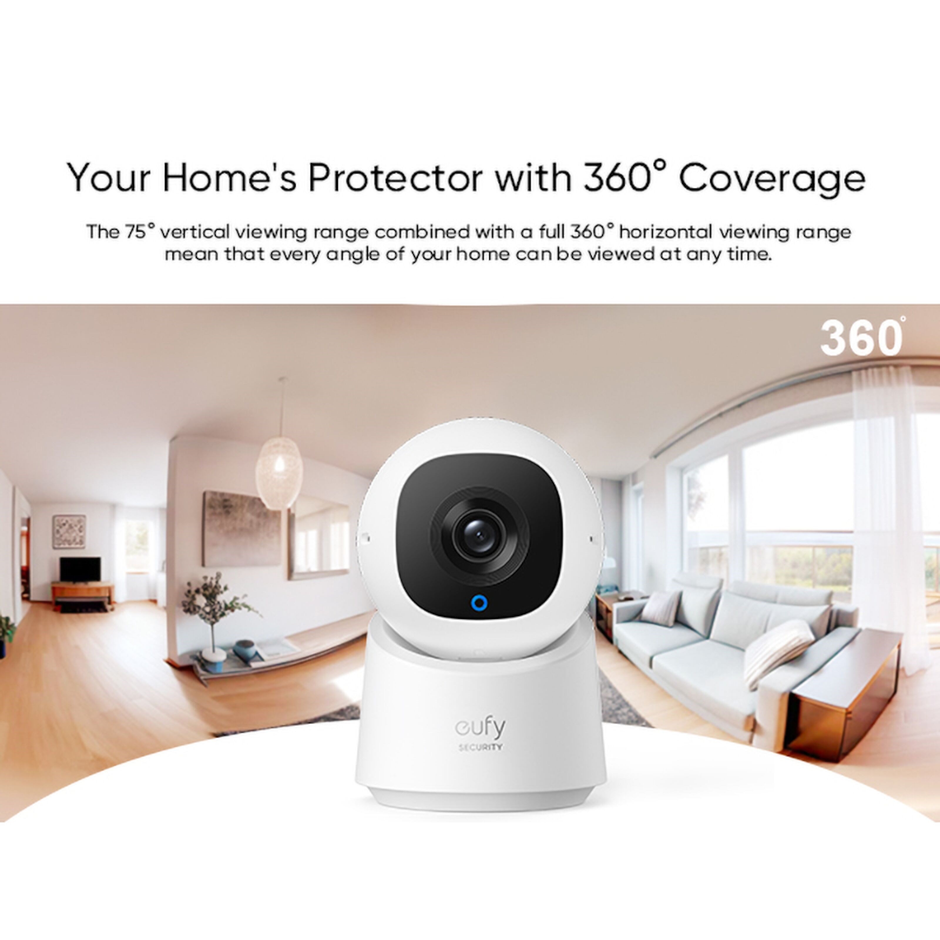 Eufy Indoor Cam C220 Trådløst overvåkingskamera 2K