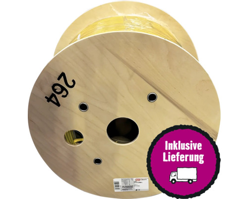CAT 7 datakabel professionele trommel 1000 m geel