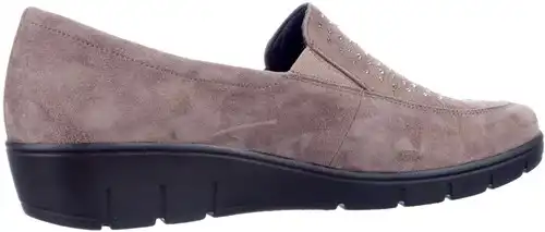 J7155 H Semler taupe - maat 9 instapper taupe - maat 9 Calandschoen