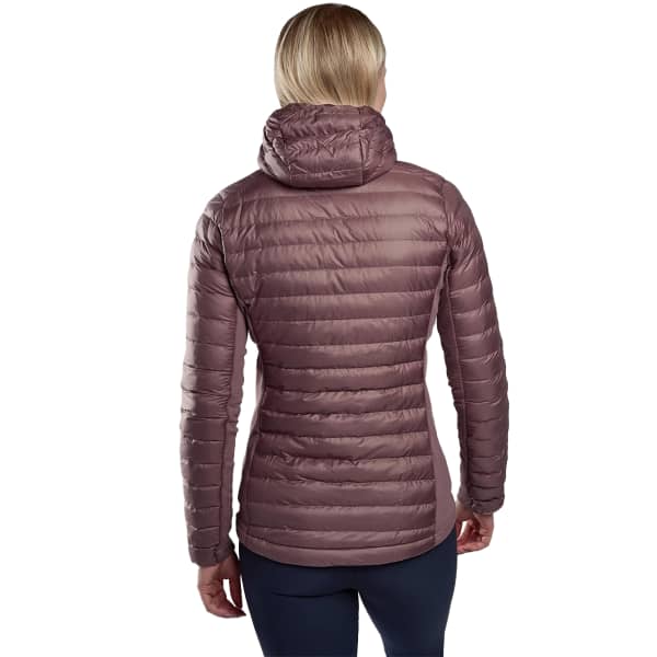 Doudoune randonnée MONTANE LITE HOODIE W MOONSCAPE
