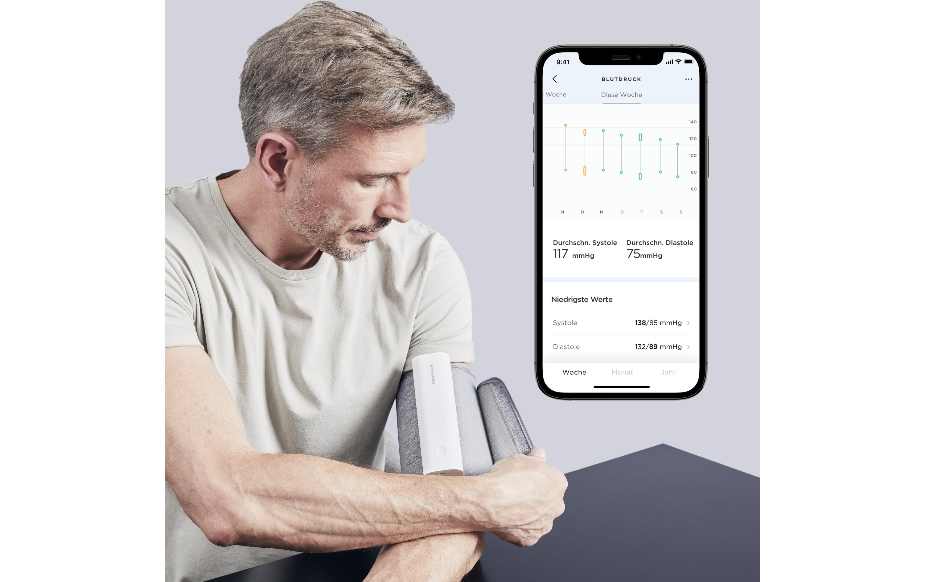Blutdruckmessgerät BPM Connect<br>Smarter Blutdruckmesser