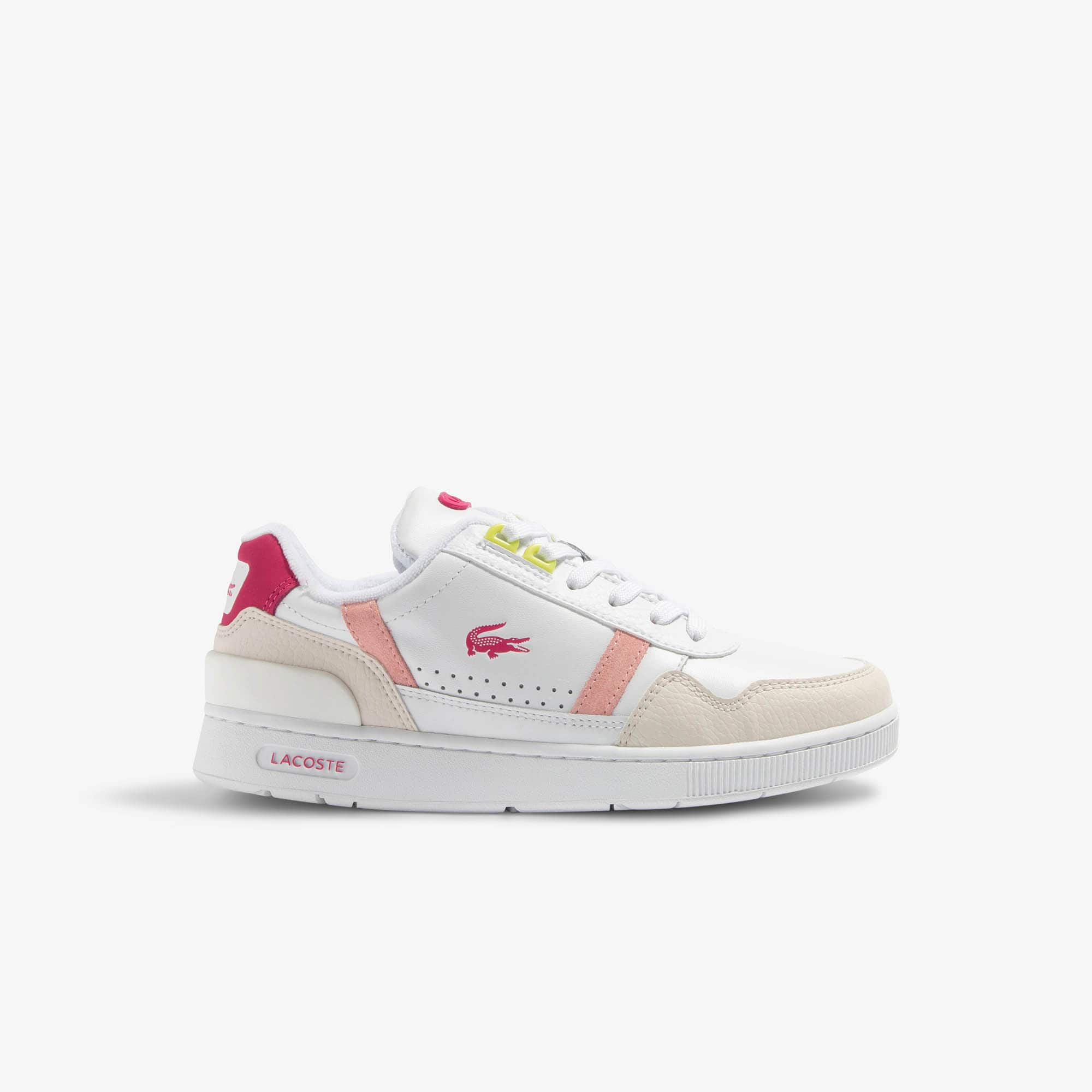 Sneakers T-Clip femme en cuir Sneakers - Blanc - Lacoste - Femme