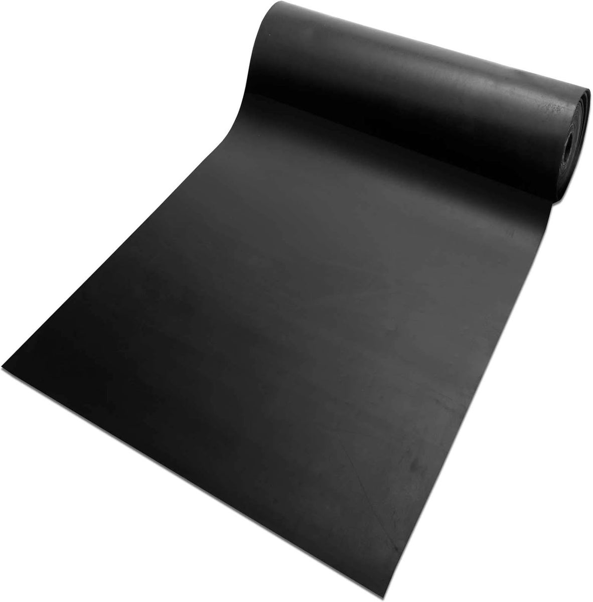 SBR Rubbermat, Glad, Universeel toepasbaar, Slipvast, 1 mm dik, 120 x 700 cm
