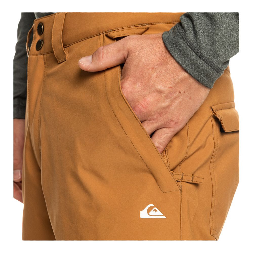 Quiksilver ESTATE - Pantalon ski Homme bone brown