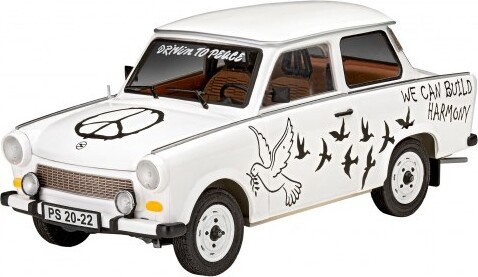 Revell - Trabant 601S Modelbil Byggesæt - 1:24 - Level 4 - 07713