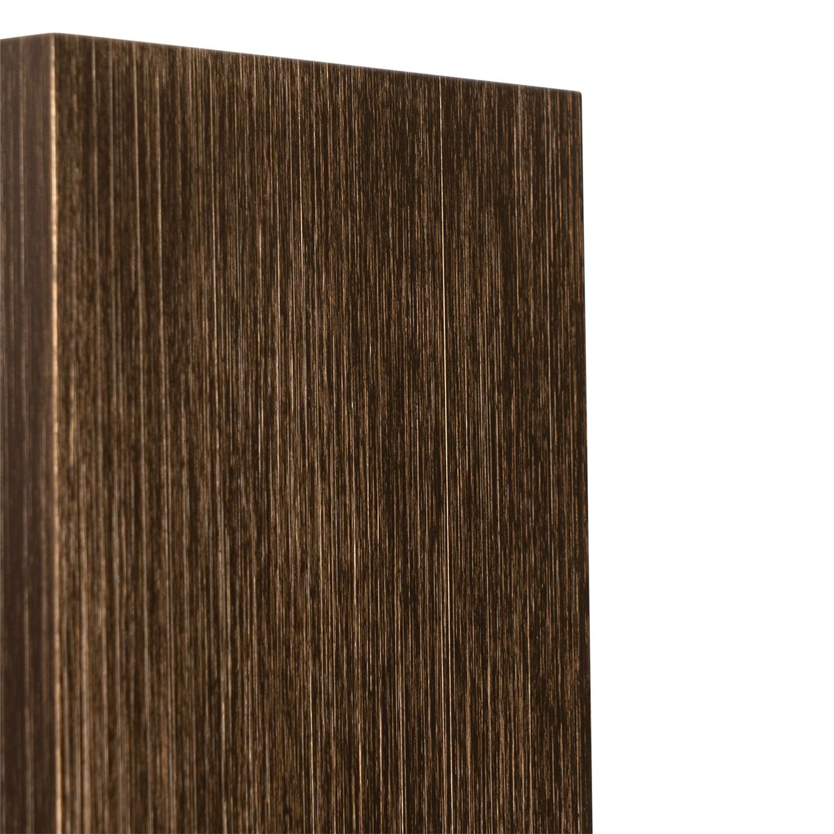 Moderne wandlamp donkerbrons vierkant 2-lichts - Sandy