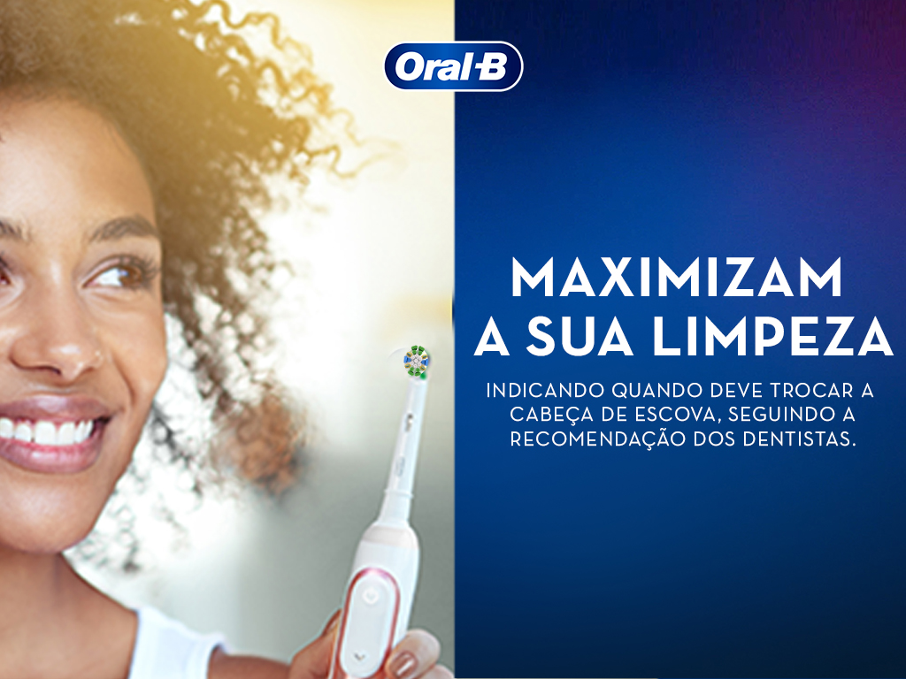 RECARGA ORAL B ESCOVA ELÉCTRICA CROSS ACTION 2UN
