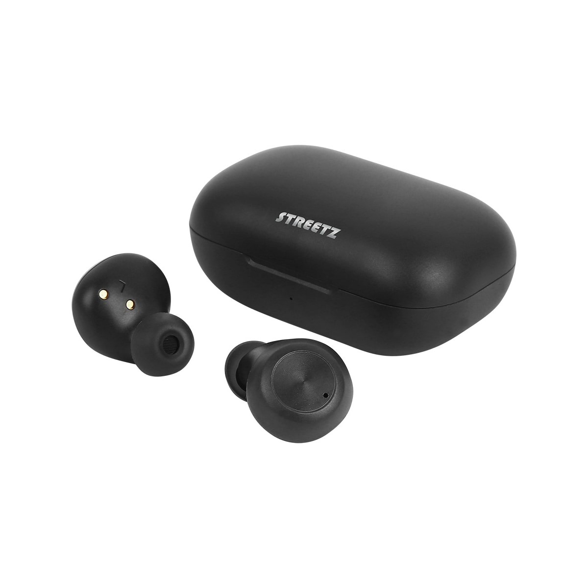 T210 TWS in-ear earbuds with charging case, TWS, black