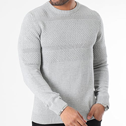 Pull Chris Gris Chiné