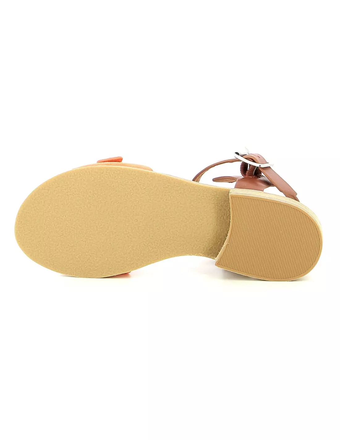 KICKERS BUCIDI - Sandales & nu-pieds Orangerougebrique