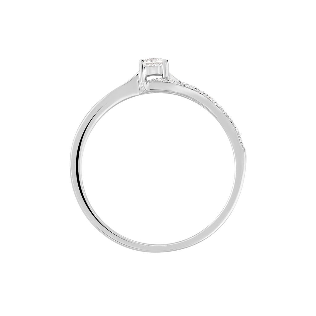 Bague Antigone Or Blanc Diamant