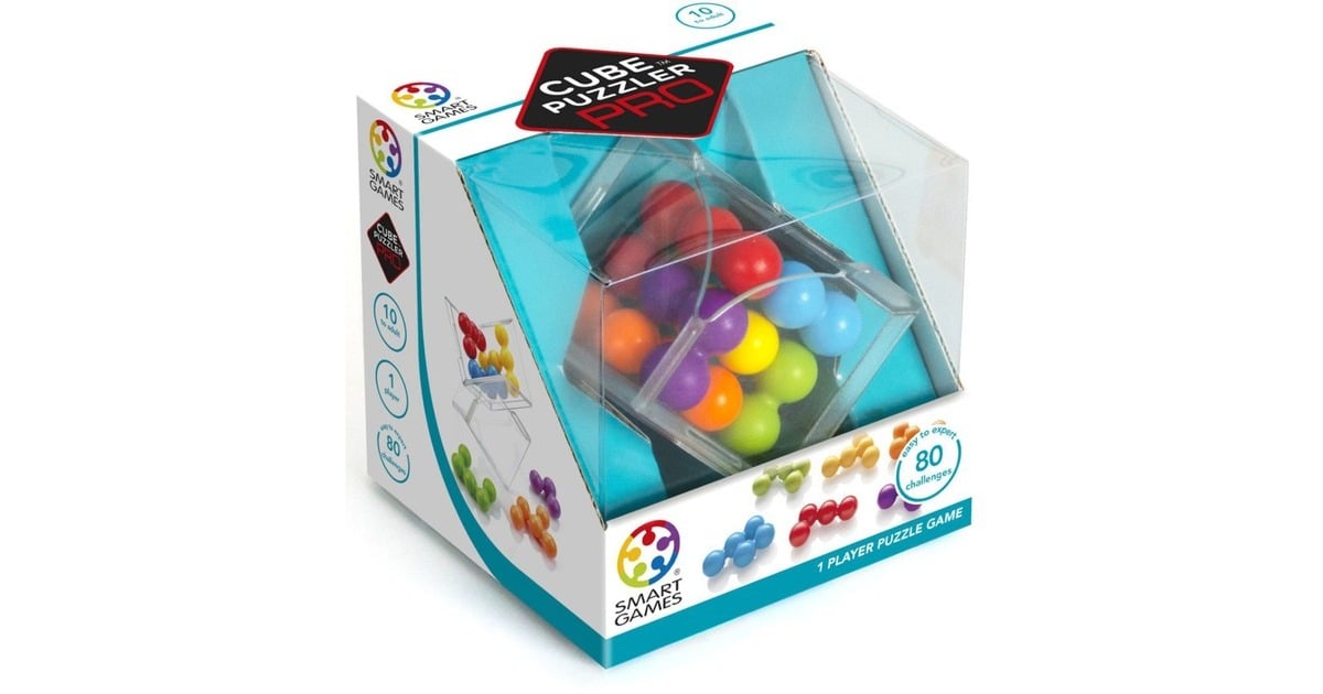 SmartGamesCube Puzzler PRO Denkspel  (Nederlands, 1 speler, Vanaf 10 jaar, 80 opdrachten)