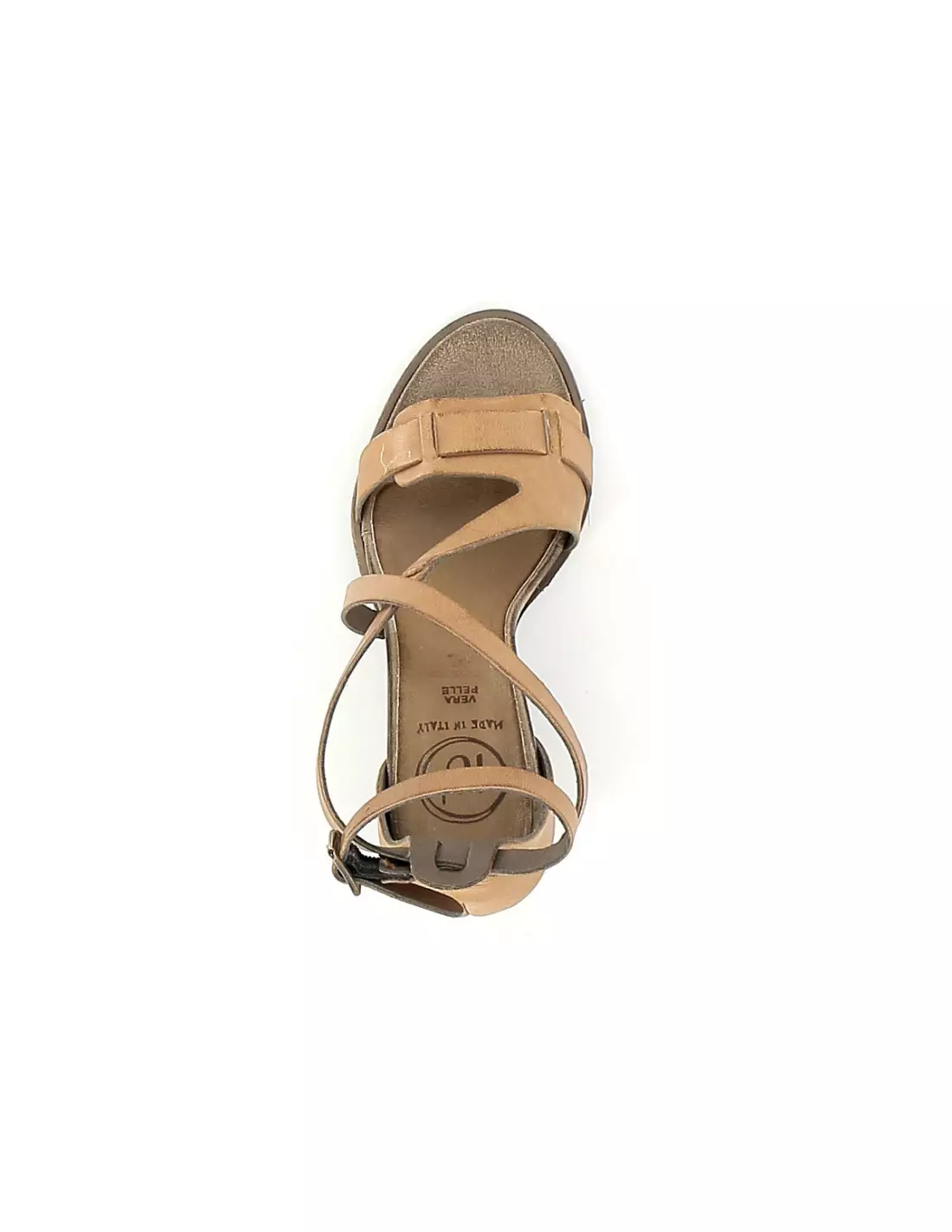18 + DIRACO 7035 CAMEL - Sandales & nu-pieds Camel
