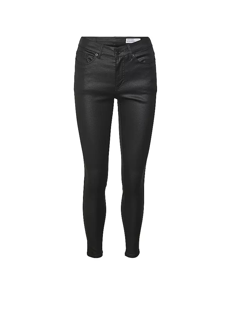 VERO MODA Hose Skinny Fit VMFLASH schwarz
