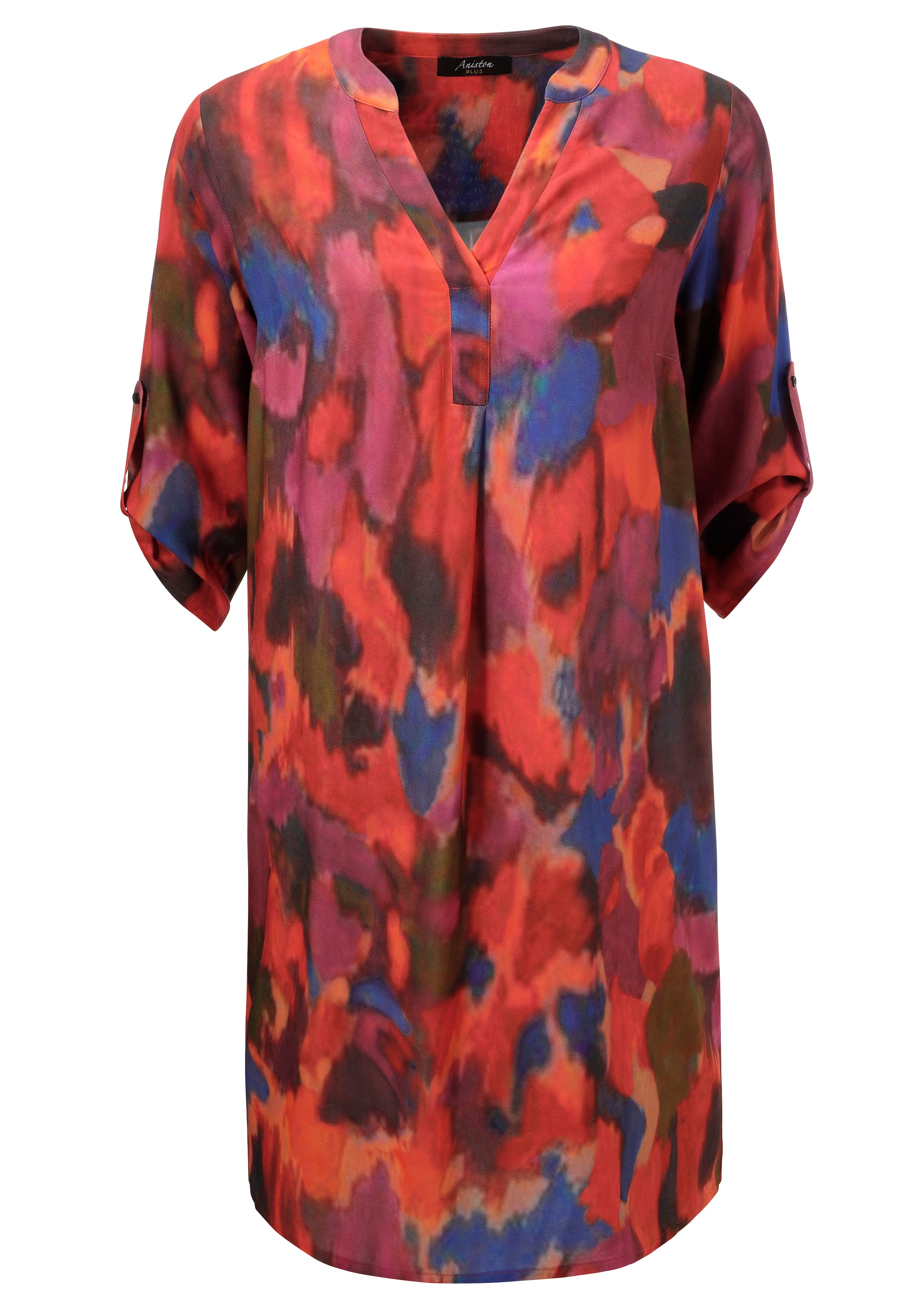 Aniston PLUS Druckkleid extravaganter, grafischer Druck