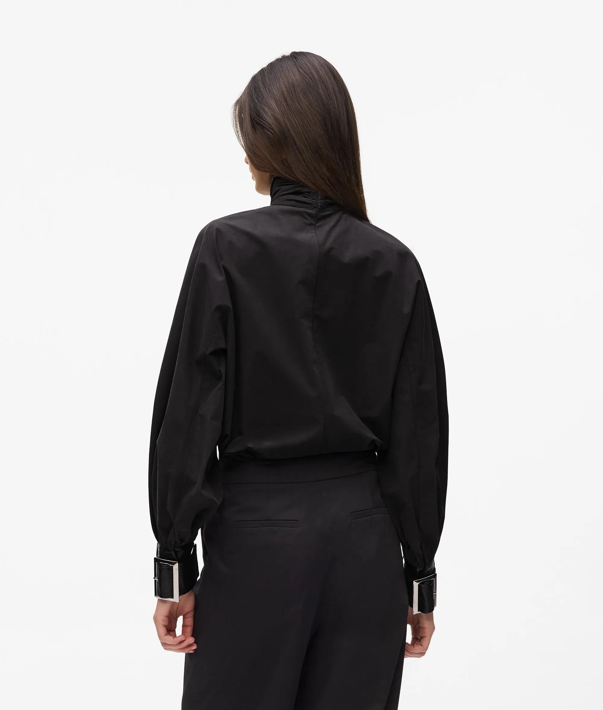 Blouse met ballonmouwen