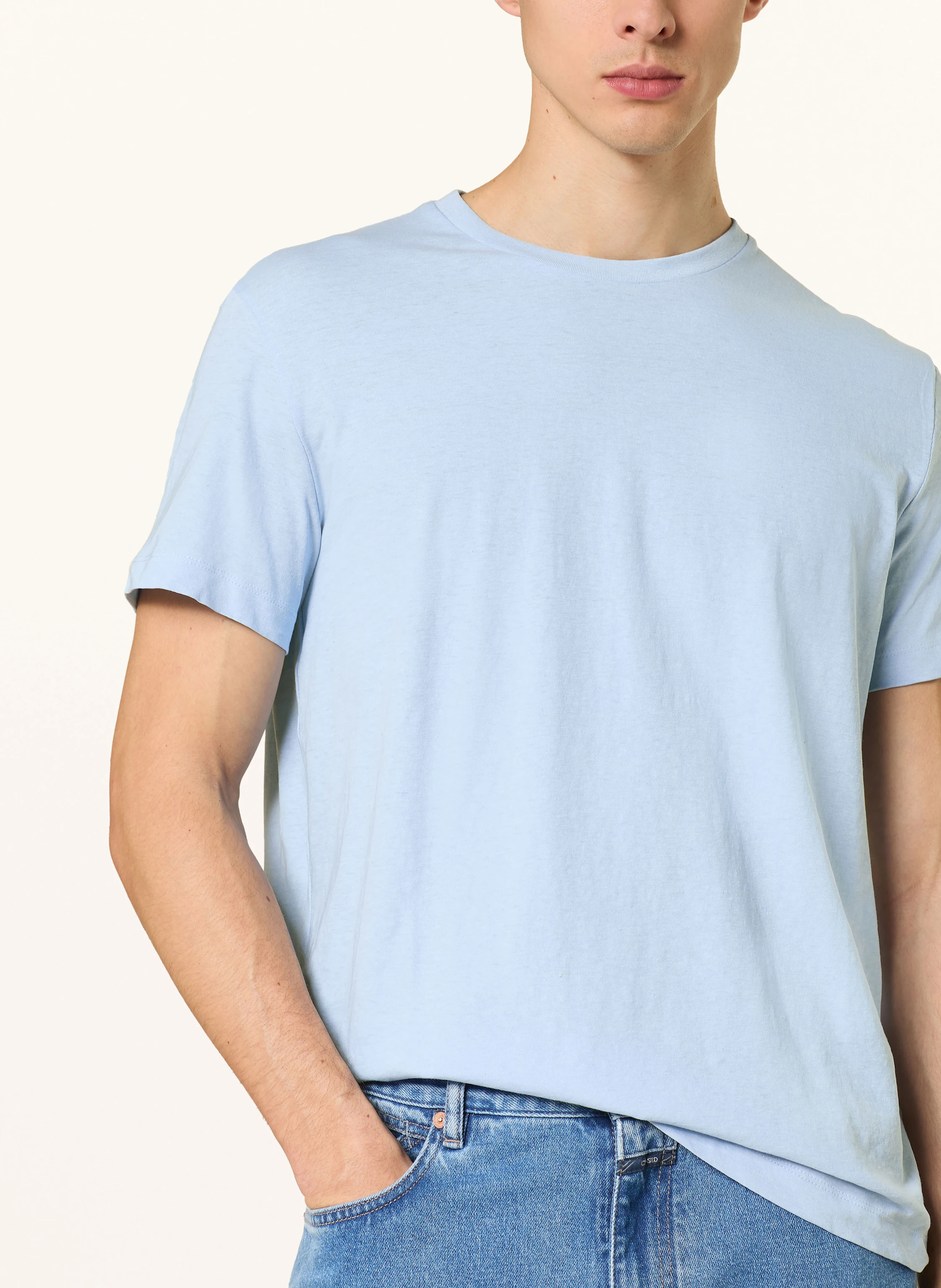 STROKESMAN'S T-Shirt mit Leinen