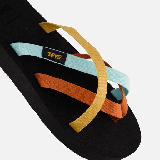 Teva Olowahu Slippers oranje Textiel
