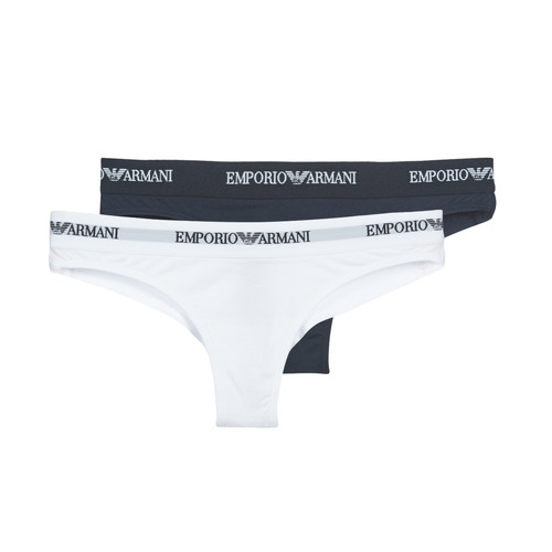 Emporio Armani - CC317-PACK DE 2 - Blanc / Marine