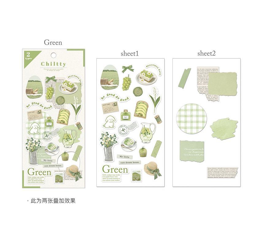 OH.LEELY - Bloemen PVC-sticker (verschillende ontwerpen)