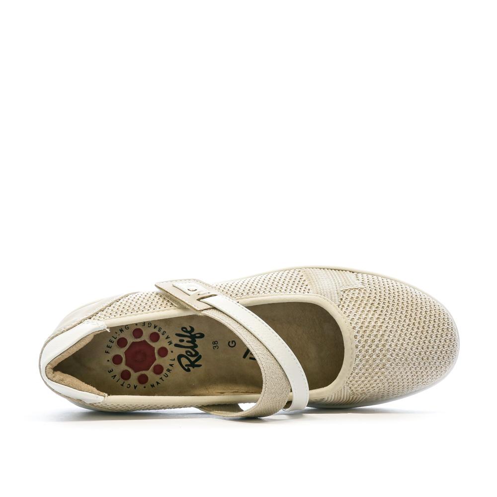 Relife Chaussures de ville Écru Femme Haol Llyod