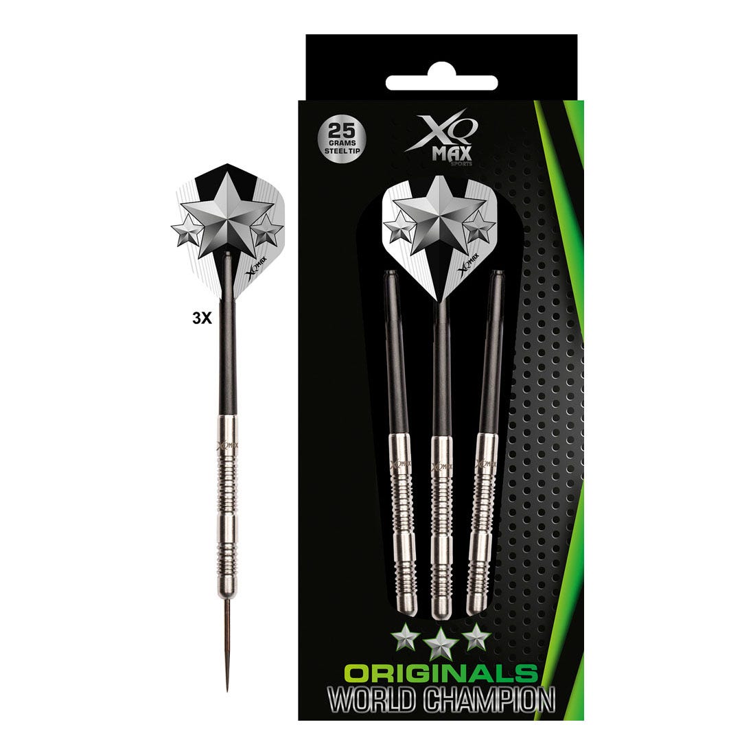 Xq Max  25 Gram 90% Tungsten Dartset