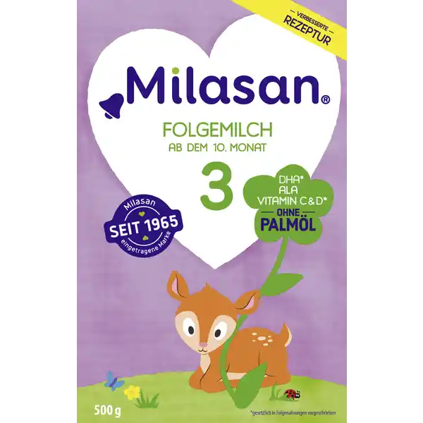 Folgemilch 3 ab dem 10. Monat