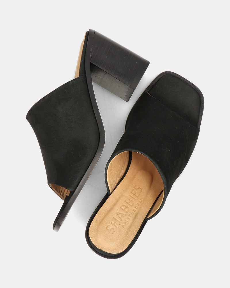 Shabbies Amsterdam Pumps  - zwart