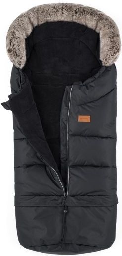PETITE&MARS - 4-in-1 kinderwagen voetenzak ARCTIC + handschoenen Forever Black