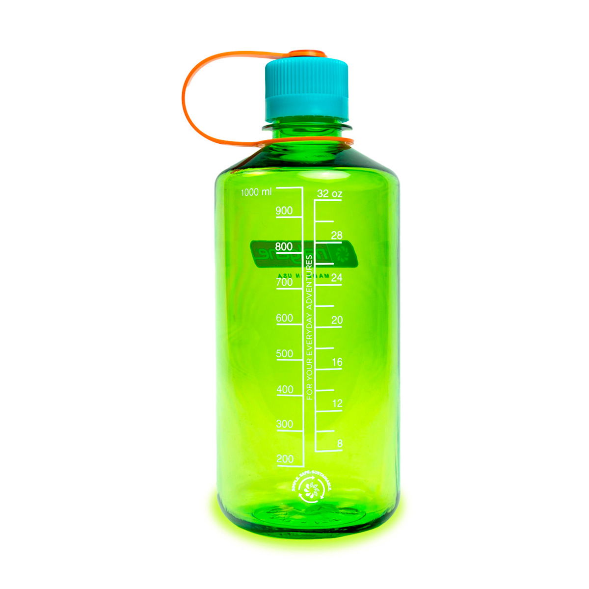 Nalgene Narrow Mouth Sustain drikkedunk 1 L (Pear)