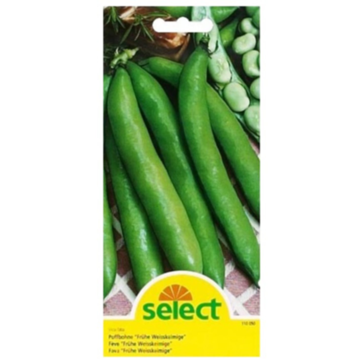 Select Puffbohne Frühe Weisskeimige