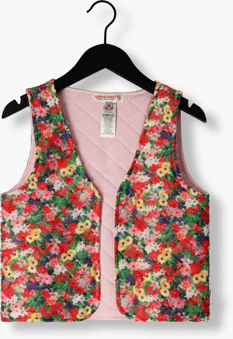 VINGINO roze vingino gilet tambery
