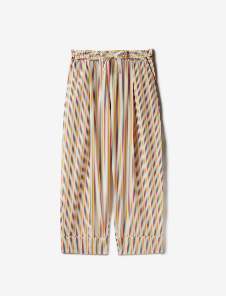 Pantalon - milleraies vert email