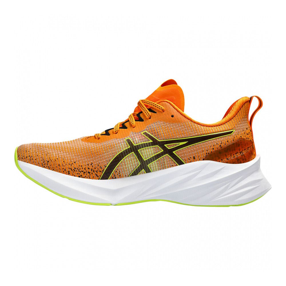 Asics NOVABLAST 3 LE - Chaussures running Homme bright orange/neon lime