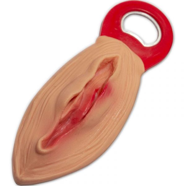 Diablo Picante Abridor em Forma de Vagina Cor Aleatória