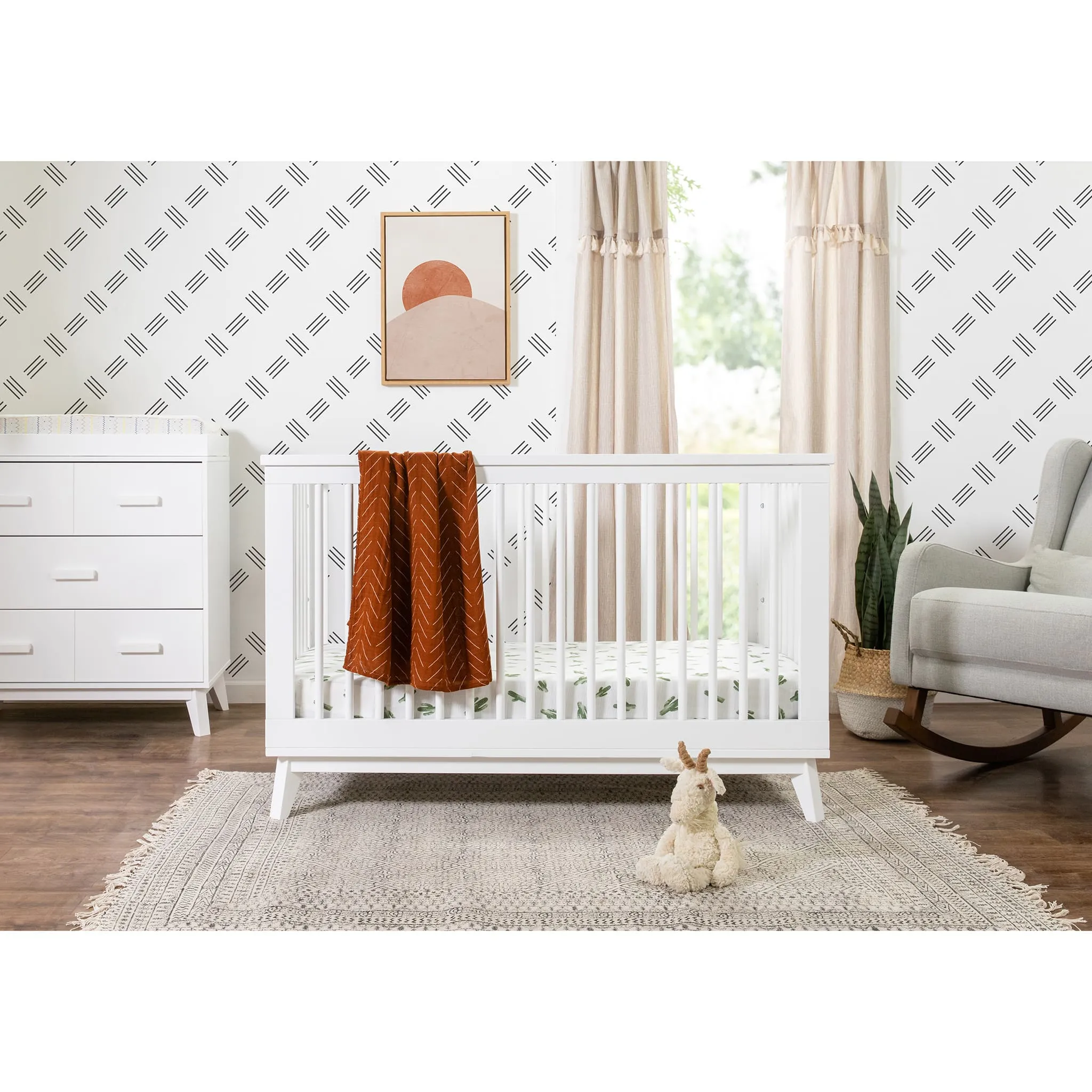 Babyletto Couchette Convertible 3 en 1 Scoot - Blanc