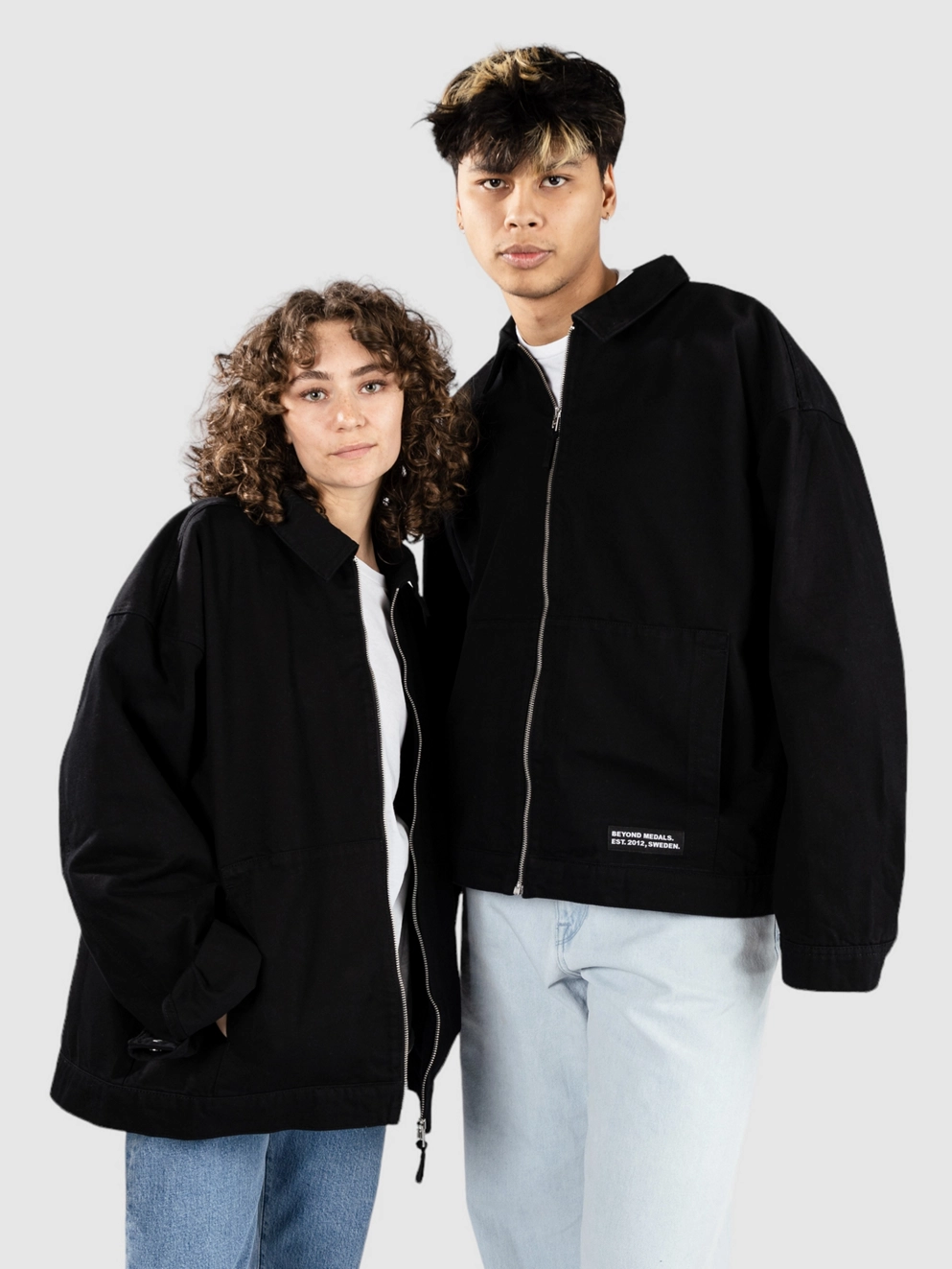 Beyond Medals Twill Jacket black