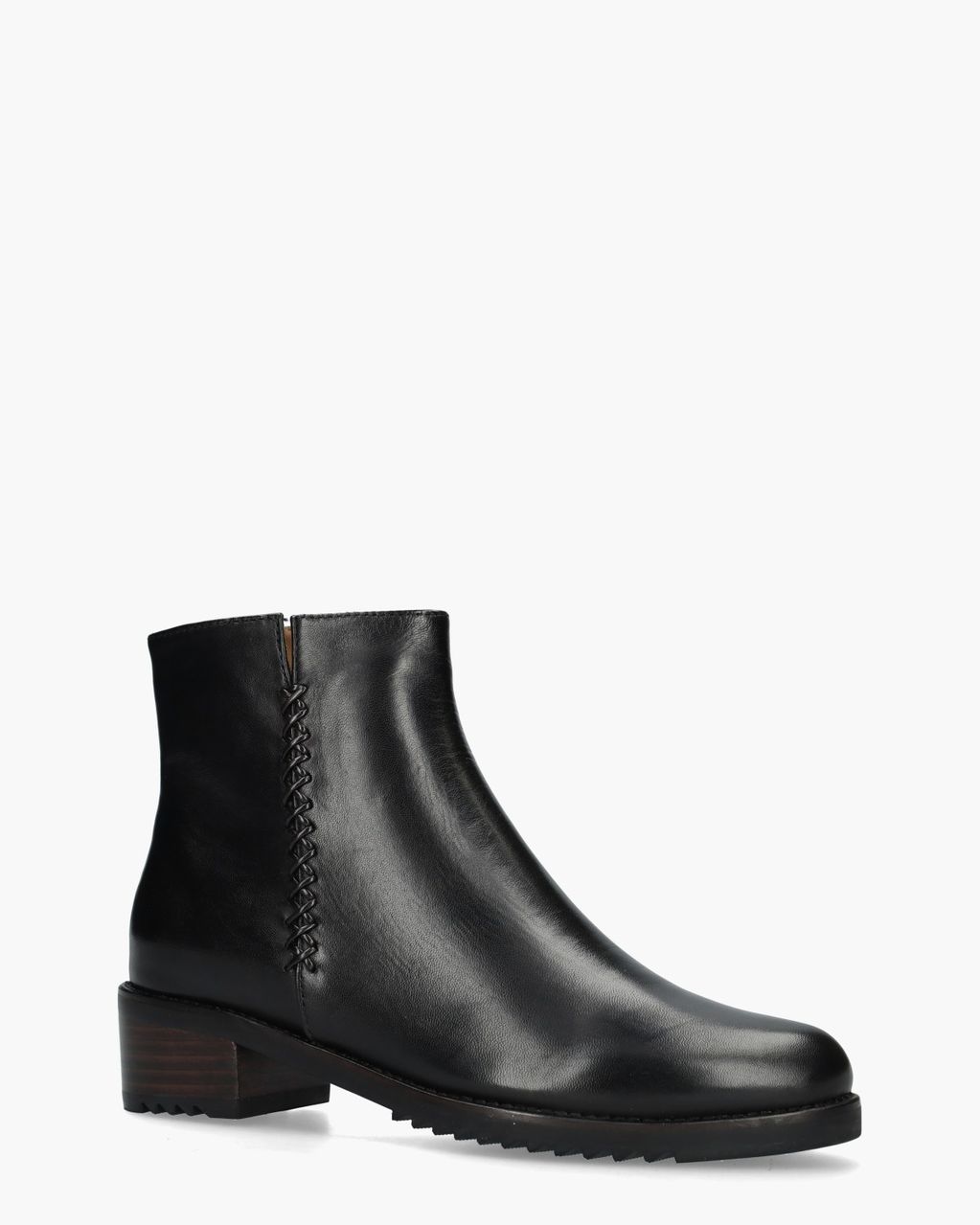 Everybody 11653 Zwart Dames Enkelboots
