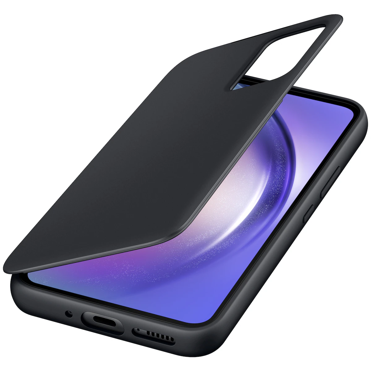 Samsung Galaxy A54 Smart View lommebokdeksel (sort)