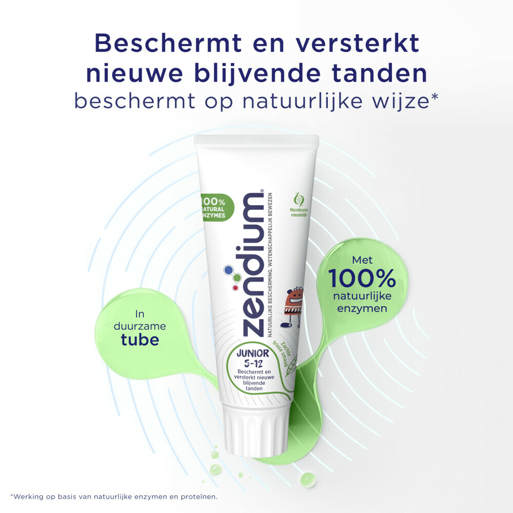 12x Zendium Tandpasta Junior75 ml